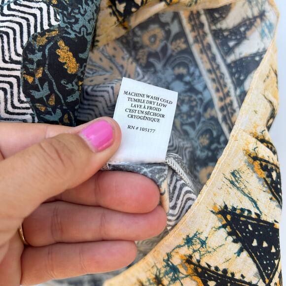 Ulla Johnson Amira Belted Midi Ruffle Dress 2 Portofino Off-The-Shoulder - Picture 13 of 13